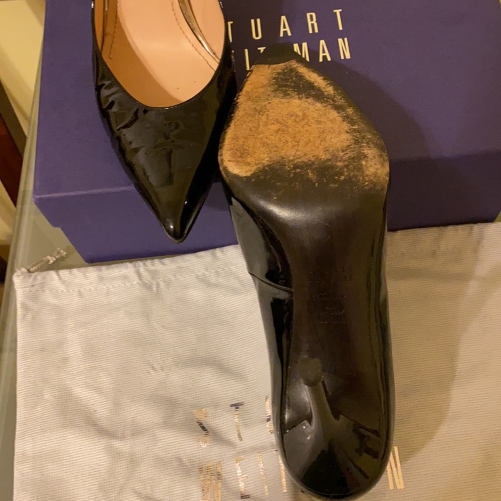 Stuart Weitzman elegant black shoes 👠. Size 10. - Picture 5 of 8